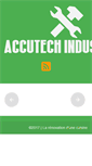 Mobile Screenshot of accutech-industrial.com