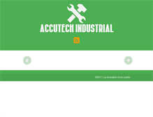 Tablet Screenshot of accutech-industrial.com
